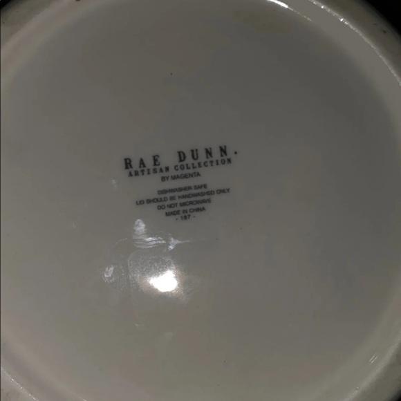 Rae Dunn snack canister - Picture 6 of 7